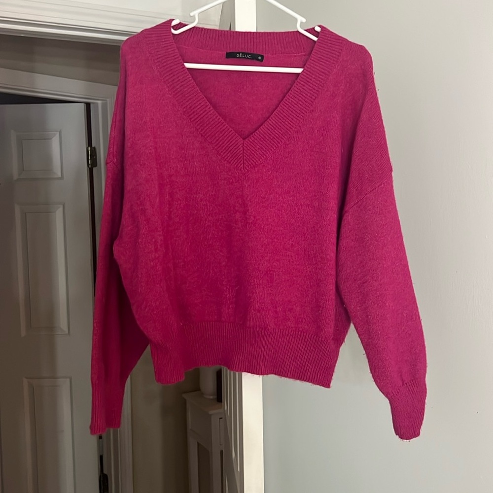 Pink sweater